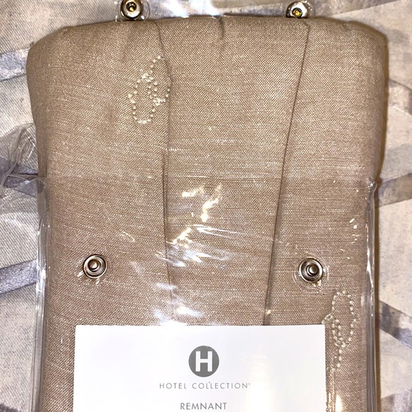 New Hotel Collection Remnant Euro Pillow Sham Retail $135 - Picture 4 of 4